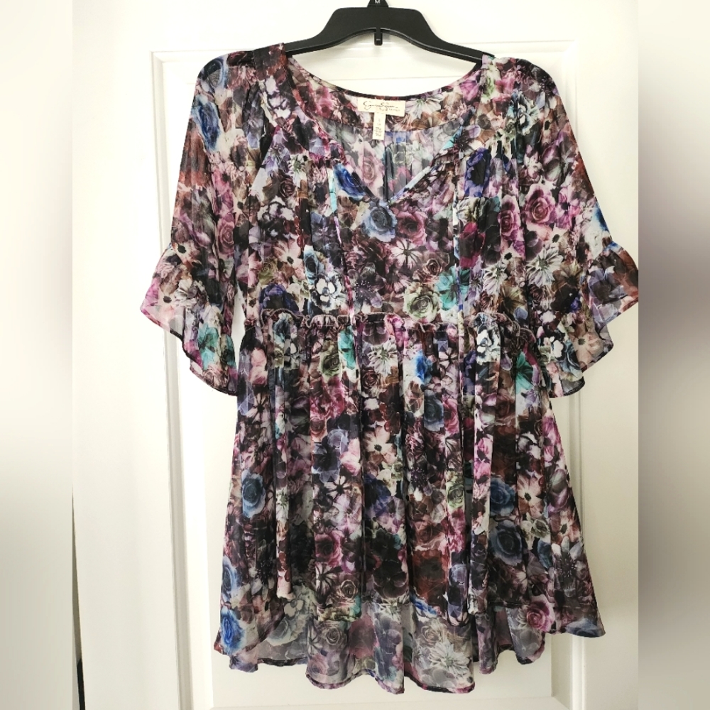 Jessica Simpson Maternity Small Women's Blouse EUC